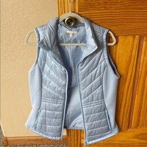 Maurices Sky Blue Quilted Vest